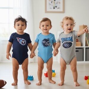 3 Piece Creeper Set - NFL -  Tennessee TITANS - Football -  - NWT